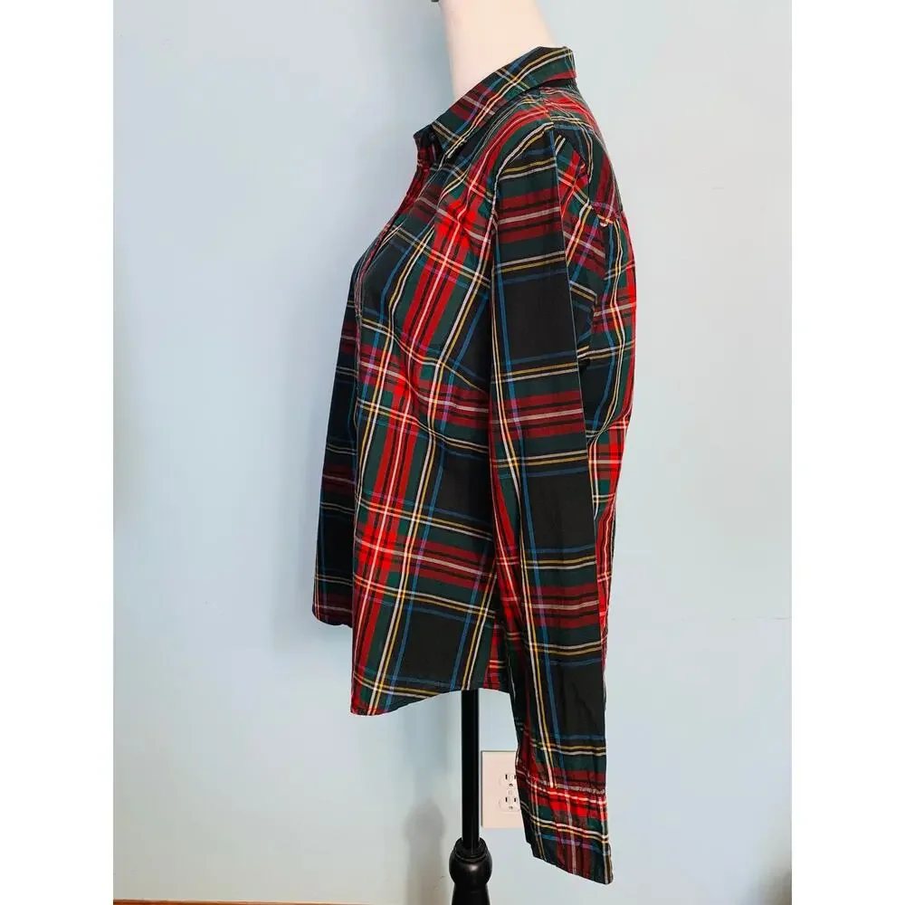 J. Crew classic plaid